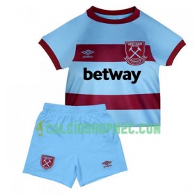 West Ham United Bambino Maglia Trasferta 2020/2021 Manica Corta (+ Pantaloncini)